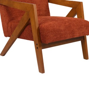 pak-393-000014-7 ΠΟΛΥΘΡΟΝΑ GARIFA PAKOWORLD TERRACOTTA ΥΦΑΣΜΑ ΜΕ ΠΟΔΙ ΣΕ ΚΑΡΥΔΙ ΑΠΟΧΡΩΣΗ 79X75X75ΕΚ
