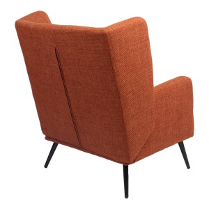pak-393-000026-1 ΠΟΛΥΘΡΟΝΑ MARETA PAKOWORLD TERRACOTTA ΥΦΑΣΜΑ ΜΕ ΠΟΔΙ ΣΕ ΜΑΥΡΗ ΑΠΟΧΡΩΣΗ 83X80X99ΕΚ