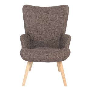 pak-393-000027-4 ΠΟΛΥΘΡΟΝΑ-ΜΠΕΡΖΕΡΑ GERLINA PAKOWORLD ΚΑΦΕ ΥΦΑΣΜΑ ΜΕ ΠΟΔΙ ΣΕ ΦΥΣΙΚΗ ΑΠΟΧΡΩΣΗ 71X64X94ΕΚ