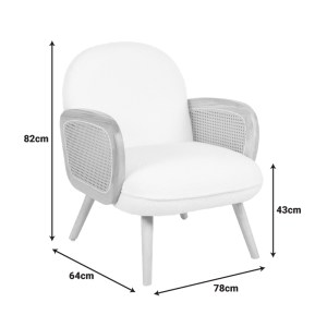 pak-393-000028-9 ΠΟΛΥΘΡΟΝΑ STEDY PAKOWORLD ΛΕΥΚΟ ΜΠΟΥΚΛΕ ΥΦΑΣΜΑ ΜΕ ΠΟΔΙ ΣΕ ΦΥΣΙΚΗ ΑΠΟΧΡΩΣΗ 78X64X82ΕΚ