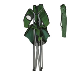 pak-396-000009-4 ΚΑΡΕΚΛΑΚΙ ΠΑΡΑΛΙΑΣ-CAMPING PESCA PAKOWORLD ΜΕΤΑΛΛΟ-ΑΔΙΑΒΡΟΧΟ ΥΦΑΣΜΑ ΣΕ ΧΑΚΙ ΑΠΟΧΡΩΣΗ 55X55X95ΕΚ