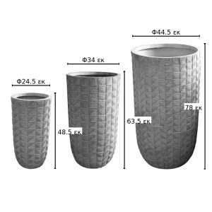 pak-397-000004-1 ΚΑΣΠΩ KALLENA PAKOWORLD ΣΕΤ 3ΤΕΜ ΚΕΡΑΜΙΚΟ ΣΕ ΑΝΟΙΧΤΟ ΓΚΡΙ-ΜΠΕΖ ΑΠΟΧΡΩΣΗ