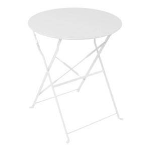 pak-400-000014-3 ΤΡΑΠΕΖΑΡΙΑ BISTRO PAKOWORLD ΣΕΤ 3ΤΕΜ ΜΕΤΑΛΛΙΚΗ ΑΝΑΔΙΠΛΟΥΜΕΝΗ ΣΕ ΛΕΥΚΗ ΑΠΟΧΡΩΣΗ Φ60X71ΕΚ