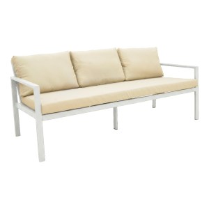 pak-401-000005-1 ΣΑΛΟΝΙ GARDENLY Ι PAKOWORLD ΣΕΤ 4ΤΜΧ ΑΛΟΥΜΙΝΙΟ ΣΕ ΛΕΥΚΗ ΑΠΟΧΡΩΣΗ ΜΕ ΓΚΡΙ-ΜΠΕΖ ΜΑΞΙΛΑΡΙΑ