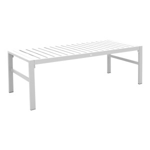 pak-401-000005-3 ΣΑΛΟΝΙ GARDENLY Ι PAKOWORLD ΣΕΤ 4ΤΜΧ ΑΛΟΥΜΙΝΙΟ ΣΕ ΛΕΥΚΗ ΑΠΟΧΡΩΣΗ ΜΕ ΓΚΡΙ-ΜΠΕΖ ΜΑΞΙΛΑΡΙΑ