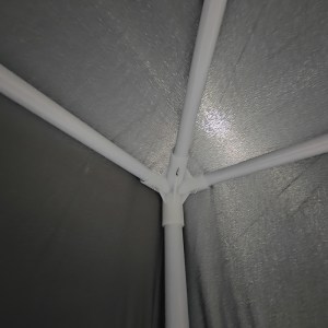 pak-401-000008-3 ΚΙΟΣΚΙ GAZEBO PAKOWORLD ΜΕΤΑΛΛΙΚΟΣ ΣΚΕΛΕΤΟΣ - ΥΦΑΣΜΑ ΑΝΘΡΑΚΙ 3X3M