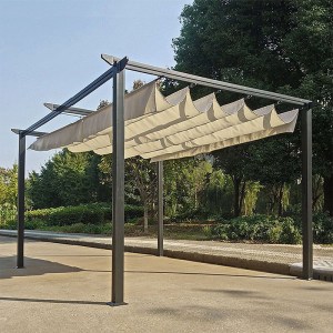 pak-401-000009-1 ΚΙΟΣΚΙ ΚΗΠΟΥ PAKOWORLD ΑΝΘΡΑΚΙ ΜΕΤΑΛΛΙΚΟΣ ΣΚΕΛΕΤΟΣ - ΜΕ ΣΥΡΟΜΕΝΟ ΚΑΛΥΜΜΑ ΣΕ ΜΠΕΖ ΑΠΟΧΡΩΣΗ 3X3M