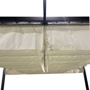 pak-401-000009-4 ΚΙΟΣΚΙ ΚΗΠΟΥ PAKOWORLD ΑΝΘΡΑΚΙ ΜΕΤΑΛΛΙΚΟΣ ΣΚΕΛΕΤΟΣ - ΜΕ ΣΥΡΟΜΕΝΟ ΚΑΛΥΜΜΑ ΣΕ ΜΠΕΖ ΑΠΟΧΡΩΣΗ 3X3M