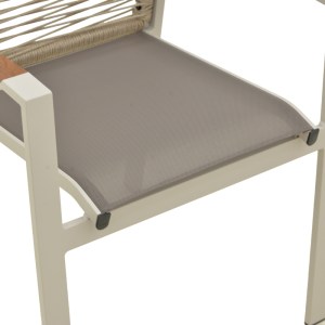 pak-404-000031-7 ΠΟΛΥΘΡΟΝΑ AEGEAN PAKOWORLD ΣΤΟΙΒΑΖΟΜΕΝΗ -TEAK- ΑΛΟΥΜΙΝΙΟ Κ TEXTLINE ΣΕ ΚΡΕΜ-PE ΣΧΟΙΝΙ ΣΕ ΦΥΣΙΚΗ ΑΠΟΧΡΩΣΗ 57X64X87ΕΚ