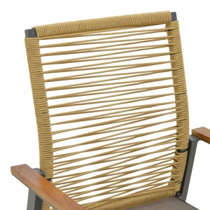 pak-404-000032-6 ΠΟΛΥΘΡΟΝΑ AEGEAN PAKOWORLD ΣΤΟΙΒΑΖΟΜΕΝΗ TEAK-PE ΣΧΟΙΝΙ ΣΕ ΦΥΣΙΚΗ - ΑΛΟΥΜΙΝΙΟ Κ TEXTLINE ΣΕ ΑΝΘΡΑΚΙ ΑΠΟΧΡΩΣΗ 57X64X87ΕΚ