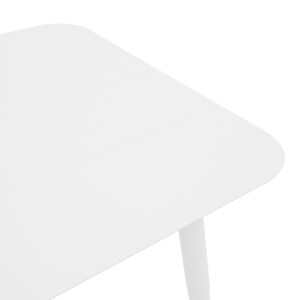 pak-404-000035-3 ΤΡΑΠΕΖΙ VISTA PAKOWORLD ΑΛΟΥΜΙΝΙΟ ΣΕ ΛΕΥΚΗ ΑΠΟΧΡΩΣΗ 80X80X72ΕΚ