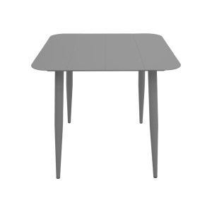 pak-404-000036-2 ΤΡΑΠΕΖΙ VISTA PAKOWORLD ΑΛΟΥΜΙΝΙΟ ΣΕ ΑΝΘΡΑΚΙ ΑΠΟΧΡΩΣΗ 80X80X72ΕΚ