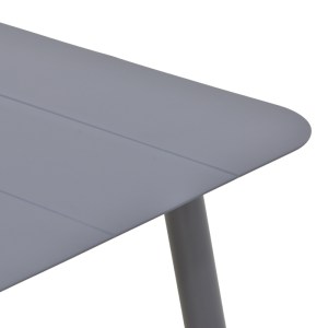 pak-404-000040-3 ΤΡΑΠΕΖΙ VISTA PAKOWORLD ΑΛΟΥΜΙΝΙΟ ΣΕ ΑΝΘΡΑΚΙ ΑΠΟΧΡΩΣΗ 120X70X72ΕΚ