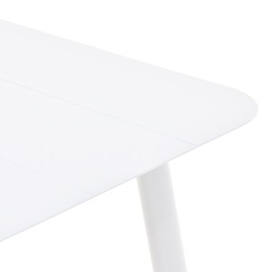 pak-404-000042-3 ΤΡΑΠΕΖΙ VISTA PAKOWORLD ΑΛΟΥΜΙΝΙΟ ΣΕ ΛΕΥΚΗ ΑΠΟΧΡΩΣΗ 150X80X72ΕΚ