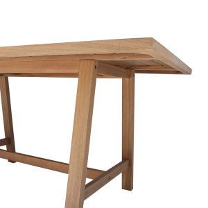 pak-405-000005-4 ΤΡΑΠΕΖΙ MALIBU PAKOWORLD ΜΑΣΙΦ ΞΥΛΟ ΑΚΑΚΙΑΣ ΣΕ ΦΥΣΙΚΗ ΑΠΟΧΡΩΣΗ 180X90X75ΕΚ