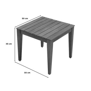 pak-405-000008-8 ΤΡΑΠΕΖΙ NAPOLE PAKOWORLD ΜΑΣΙΦ ΞΥΛΟ ΑΚΑΚΙΑΣ ΣΕ ΦΥΣΙΚΗ ΑΠΟΧΡΩΣΗ 50X50X45ΕΚ