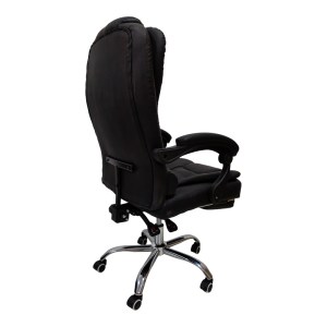 pak-406-000005-1 ΚΑΡΕΚΛΑ ΓΡΑΦΕΙΟΥ ΔΙΕΥΘΥΝΤΗ ΜΕ ΥΠΟΠΟΔΙΟ WORKO PAKOWORLD PU ΣΕ ΜΑΥΡΗ ΑΠΟΧΡΩΣΗ 66X62X113-121ΕΚ
