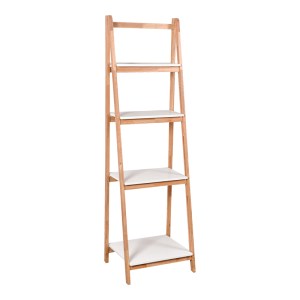 pak-408-000016 ΡΑΦΙΕΡΑ ΔΑΠΕΔΟΥ BENWEN PAKOWORLD ΠΤΥΣΣΟΜΕΝΗ RUBBERWOOD-MDF ΣΕ ΛΕΥΚΗ-ΦΥΣΙΚΗ ΑΠΟΧΡΩΣΗ 42X34.5X140ΕΚ