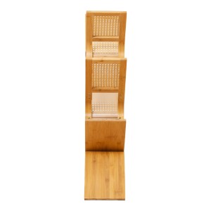 pak-408-000018-3 ΒΙΒΛΙΟΘΗΚΗ TOME PAKOWORLD ΜΠΑΜΠΟΥ ΣΕ ΦΥΣΙΚΗ ΑΠΟΧΡΩΣΗ 63X20X92ΕΚ