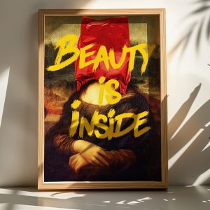 pak-409-000124 ΠΙΝΑΚΑΣ LOVESER PAKOWORLD ΜΕ ΨΗΦΙΑΚΗ ΕΚΤΥΠΩΣΗ ΚΑΙ ΠΛΑΙΣΙΟ 70X2X50ΕΚ