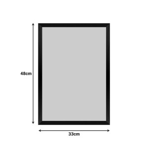 pak-409-000152-1 ΠΙΝΑΚΑΣ LEBRANO PAKOWORLD ΔΙΠΤΥΧΟΣ ΜΕ ΨΗΦΙΑΚΗ ΕΚΤΥΠΩΣΗ ΚΑΙ ΠΛΑΙΣΙΟ 33X1.5X48ΕΚ