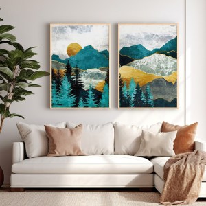 pak-409-000155 ΠΙΝΑΚΑΣ LOVAS PAKOWORLD ΔΙΠΤΥΧΟΣ ΜΕ ΨΗΦΙΑΚΗ ΕΚΤΥΠΩΣΗ ΚΑΙ ΠΛΑΙΣΙΟ 33X1.5X48ΕΚ