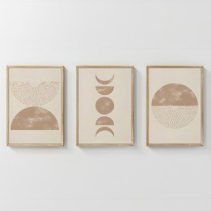 pak-409-000176 ΠΙΝΑΚΑΣ KRIKY PAKOWORLD ΤΡΙΠΤΥΧΟΣ ΜΕ ΨΗΦΙΑΚΗ ΕΚΤΥΠΩΣΗ ΚΑΙ ΠΛΑΙΣΙΟ 33X1.5X48ΕΚ