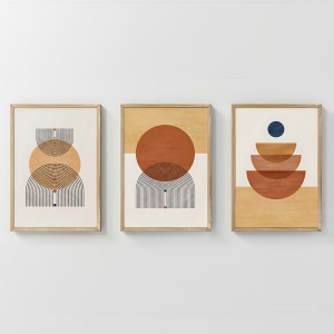 pak-409-000178 ΠΙΝΑΚΑΣ MIRETA PAKOWORLD ΤΡΙΠΤΥΧΟΣ ΜΕ ΨΗΦΙΑΚΗ ΕΚΤΥΠΩΣΗ ΚΑΙ ΠΛΑΙΣΙΟ 33X1.5X48ΕΚ