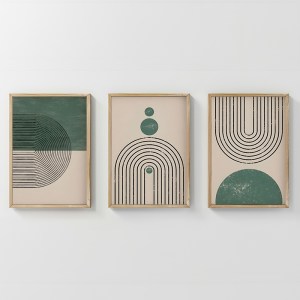 pak-409-000190 ΠΙΝΑΚΑΣ MALECY PAKOWORLD ΤΡΙΠΤΥΧΟΣ ΜΕ ΨΗΦΙΑΚΗ ΕΚΤΥΠΩΣΗ ΚΑΙ ΠΛΑΙΣΙΟ 33X1.5X48ΕΚ