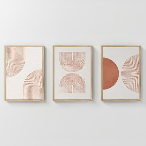 pak-409-000191 ΠΙΝΑΚΑΣ CHILEN  PAKOWORLD ΤΡΙΠΤΥΧΟΣ ΜΕ ΨΗΦΙΑΚΗ ΕΚΤΥΠΩΣΗ ΚΑΙ ΠΛΑΙΣΙΟ 33X1.5X48ΕΚ