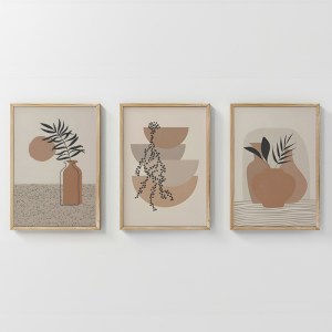 pak-409-000192 ΠΙΝΑΚΑΣ DERZY PAKOWORLD ΤΡΙΠΤΥΧΟΣ ΜΕ ΨΗΦΙΑΚΗ ΕΚΤΥΠΩΣΗ ΚΑΙ ΠΛΑΙΣΙΟ 33X1.5X48ΕΚ