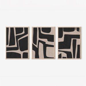 pak-409-000205 ΠΙΝΑΚΑΣ JELENTA  PAKOWORLD ΤΡΙΠΤΥΧΟΣ ΜΕ ΨΗΦΙΑΚΗ ΕΚΤΥΠΩΣΗ ΚΑΙ ΠΛΑΙΣΙΟ 33X1.5X48ΕΚ