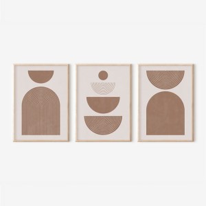 pak-409-000208 ΠΙΝΑΚΑΣ LOANA PAKOWORLD ΤΡΙΠΤΥΧΟΣ ΜΕ ΨΗΦΙΑΚΗ ΕΚΤΥΠΩΣΗ ΚΑΙ ΠΛΑΙΣΙΟ 33X1.5X48ΕΚ