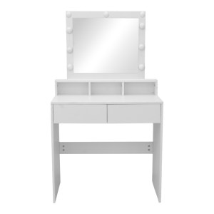 pak-412-000003-3 ΤΟΥΑΛΕΤΑ ΚΡΕΒΑΤΟΚΑΜΑΡΑΣ VIRNA PAKOWORLD ΜΕ LED ΛΕΥΚΟ 80X40X145ΕΚ