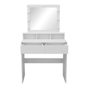 pak-412-000003-4 ΤΟΥΑΛΕΤΑ ΚΡΕΒΑΤΟΚΑΜΑΡΑΣ VIRNA PAKOWORLD ΜΕ LED ΛΕΥΚΟ 80X40X145ΕΚ