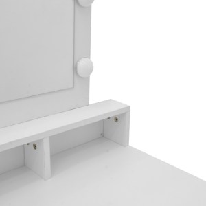 pak-412-000003-5 ΤΟΥΑΛΕΤΑ ΚΡΕΒΑΤΟΚΑΜΑΡΑΣ VIRNA PAKOWORLD ΜΕ LED ΛΕΥΚΟ 80X40X145ΕΚ