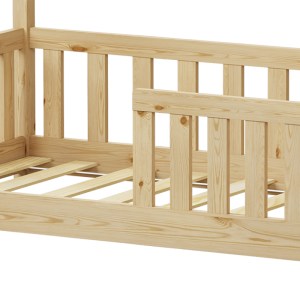 pak-412-000008-7 ΠΑΙΔΙΚΟ ΚΡΕΒΑΤΙ BAMBIE ΜΕ ΚΙΓΚΛΙΔΩΜΑ Τ. MONTESSORI PAKOWORLD ΞΥΛΟ ΠΕΥΚΟΥ ΣΕ ΦΥΣΙΚΗ ΑΠΟΧΡΩΣΗ 70X140ΕΚ