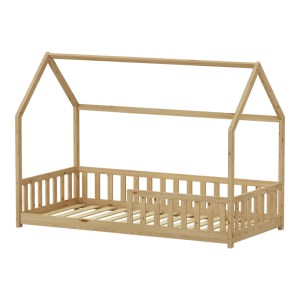 pak-412-000010-2 ΠΑΙΔΙΚΟ ΚΡΕΒΑΤΙ BAMBIE ΜΕ ΚΙΓΚΛΙΔΩΜΑ Τ. MONTESSORI PAKOWORLD ΞΥΛΟ ΠΕΥΚΟΥ ΣΕ ΦΥΣΙΚΗ ΑΠΟΧΡΩΣΗ 90X190ΕΚ