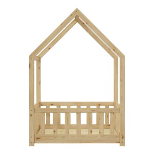 pak-412-000010-4 ΠΑΙΔΙΚΟ ΚΡΕΒΑΤΙ BAMBIE ΜΕ ΚΙΓΚΛΙΔΩΜΑ Τ. MONTESSORI PAKOWORLD ΞΥΛΟ ΠΕΥΚΟΥ ΣΕ ΦΥΣΙΚΗ ΑΠΟΧΡΩΣΗ 90X190ΕΚ