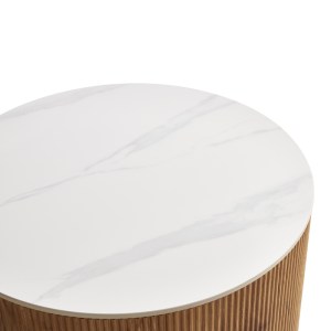 pak-413-000001-5 ΤΡΑΠΕΖΙΑ ΣΑΛΟΝΙΟΥ NELBA PAKOWORLD 2ΤΜΧ MDF OAK - ΚΕΡΑΜΙΚΗ ΕΠΙΦΑΝΕΙΑ ΟΨΗ ΜΑΡΜΑΡΟΥ