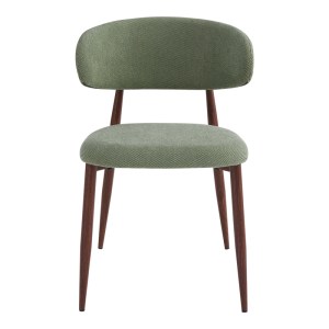 pak-413-000011-3 ΚΑΡΕΚΛΑ MOSS PAKOWORLD ΥΦΑΣΜΑ ΦΥΣΤΙΚΙ - ΚΑΡΥΔΙ ΜΕΤΑΛΛΙΚΑ ΠΟΔΙΑ 53X50X76ΕΚ