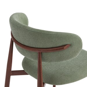 pak-413-000011-5 ΚΑΡΕΚΛΑ MOSS PAKOWORLD ΥΦΑΣΜΑ ΦΥΣΤΙΚΙ - ΚΑΡΥΔΙ ΜΕΤΑΛΛΙΚΑ ΠΟΔΙΑ 53X50X76ΕΚ