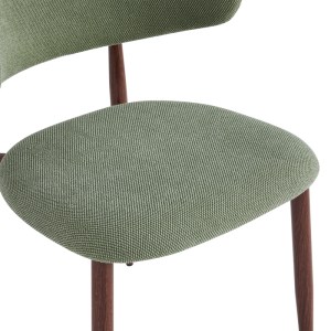 pak-413-000011-6 ΚΑΡΕΚΛΑ MOSS PAKOWORLD ΥΦΑΣΜΑ ΦΥΣΤΙΚΙ - ΚΑΡΥΔΙ ΜΕΤΑΛΛΙΚΑ ΠΟΔΙΑ 53X50X76ΕΚ