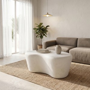 pak-415-000005 ΤΡΑΠΕΖΙ ΣΑΛΟΝΙΟΥ FEDRIS PAKOWORLD MDF ΛΕΥΚΟ 80X70X34ΕΚ