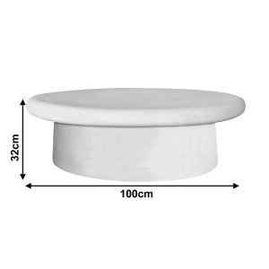pak-415-000007-2 ΤΡΑΠΕΖΙ ΣΑΛΟΝΙΟΥ HERONA PAKOWORLD MDF ΛΕΥΚΟ 100X60X32ΕΚ