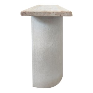 pak-415-000012-3 ΚΟΝΣΟΛΑ JECKIE PAKOWORLD ΞΥΛΟ ΕΛΑΤΟΥ-MDF OAK-ΛΕΥΚΟ 120X38X80ΕΚ