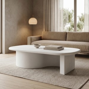 pak-415-000014 ΤΡΑΠΕΖΙ ΣΑΛΟΝΙΟΥ VERVEN PAKOWORLD MDF ΛΕΥΚΟ 120X60X32ΕΚ