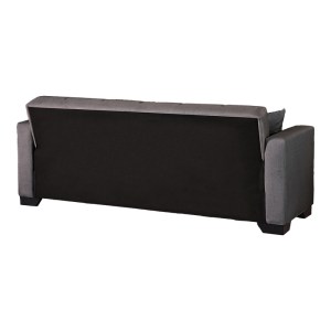 pak-418-000008-5 ΚΑΝΑΠΕΣ ΚΡΕΒΑΤΙ ΤΡΙΘΕΣΙΟΣ VOX PAKOWORLD ΜΕ ΑΠΟΘΗΚΕΥΤΙΚΟ ΧΩΡΟ ΑΝΘΡΑΚΙ ΥΦΑΣΜΑ 210X84X83ΕΚ