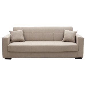 pak-418-000009-5 ΚΑΝΑΠΕΣ ΚΡΕΒΑΤΙ ΤΡΙΘΕΣΙΟΣ VOX PAKOWORLD ΜΕ ΑΠΟΘΗΚΕΥΤΙΚΟ ΧΩΡΟ ΜΠΕΖ ΥΦΑΣΜΑ 210X84X83ΕΚ