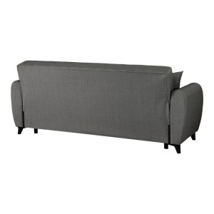 pak-418-000015-5 ΚΑΝΑΠΕΣ ΚΡΕΒΑΤΙ ΤΡΙΘΕΣΙΟΣ LINCOLN PAKOWORLD ΜΕ ΑΠΟΘΗΚΕΥΤΙΚΟ ΧΩΡΟ ΑΝΘΡΑΚΙ ΥΦΑΣΜΑ 226X84X93ΕΚ